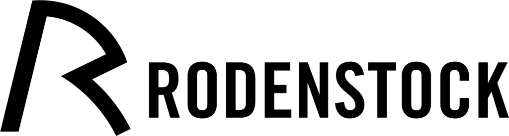 Rodenstock logo featuring a stylized letter “R” followed by the word “RODENSTOCK” in bold, uppercase letters on a light background—an iconic hallmark recognized worldwide for its premium Rodenstock Lens and innovative eyeglass lenses.
